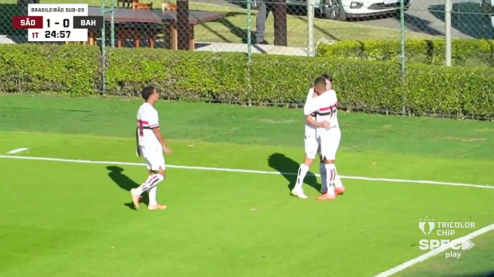 São Paulo 3x1 Bahia - Brasileiro Sub 20 - Gols do São Paulo - Teve gol do Ryan Francisco