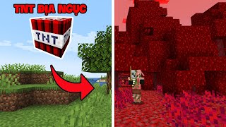 Quả TNT Này Đã Biến Thế Giới Minecraft THÀNH ĐỊA NGỤC TRẦN GIAN !!! - Lucky TNT Mod