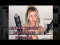 HALF UP, HALF DOWN HAIR TUTORIAL (USING BEAUTYWORKS CLIP INS) ARIANA GRANDE INSPIRED | ROBYN INNES