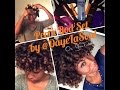 Perm Rod Set On Wet Natural Hair by @DayeLaSoul (IG)