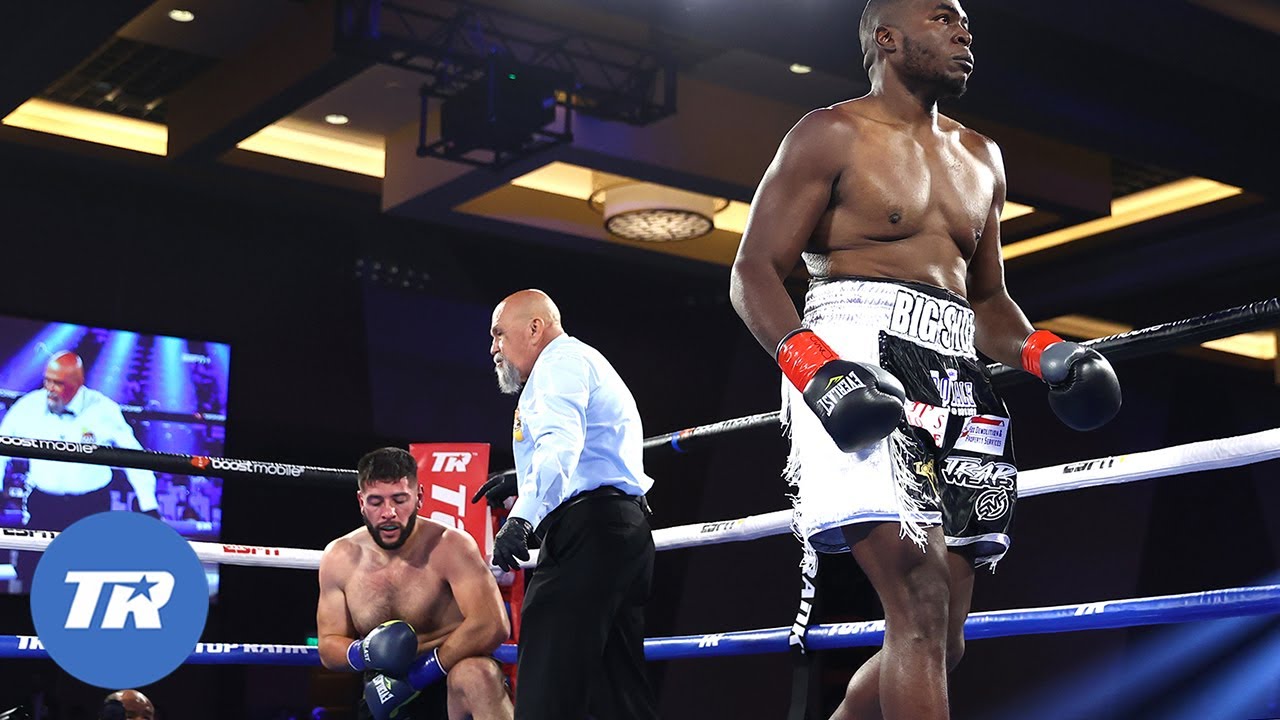 Heavyweight Stephan Shaw KOs Marquez in Rd 1 to Earn Main Event Fight vs Ajagba SAT 10 PM ET ESPN