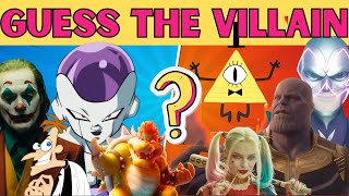 Guess The Villain in 7 Seconds 🥇🦸‍♂️ | Villain Quiz Game 🦸‍♀️⚡️