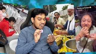 என்ன பழக்கம் இது? Worst & Weirdest Street Foods🤢 Vadai Ice Cream Roll | Banana Panipuri | Tamil