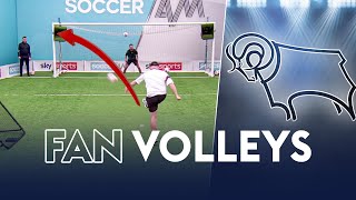 Derby fans take on Soccer AM in the Volley Challenge! 💪