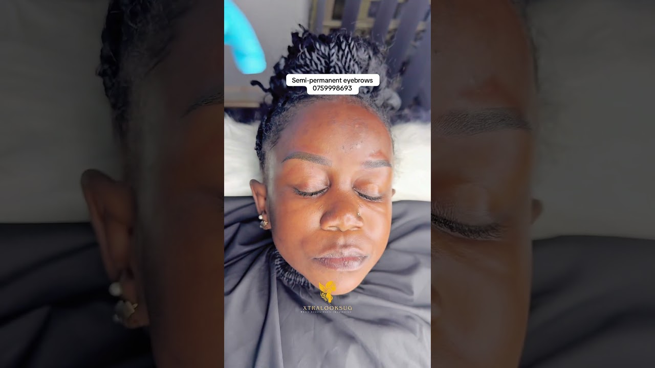 Semi permanent eyebrows 