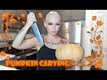 Pumpkin Carving for Emo Thanksgiving 🎃| HeyThereImLIVE #6