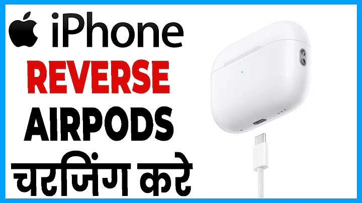 how to reverse charge iphone to airpods || how to do wireless charging iphone to airpods