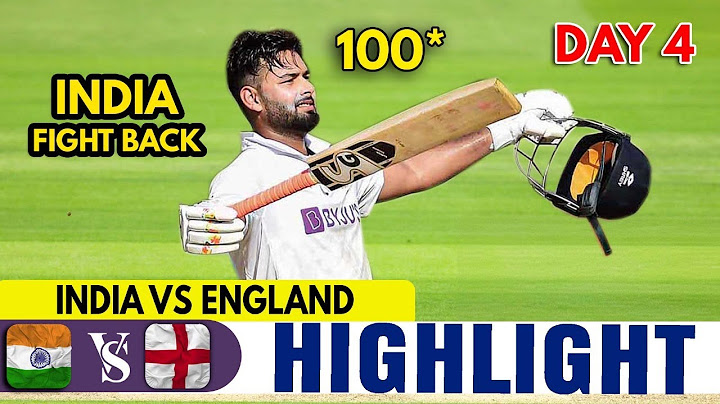 INDIA VS ENGLAND HIGHLIGHTS | 1ST TEST MATCH DAY 4 HIGHLIGHTS | IND VS ENG HIGHLIGHTS