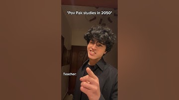 Pov pak studies in 2050 #shorts