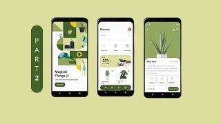 Plant Shop App UI (Part 2)
