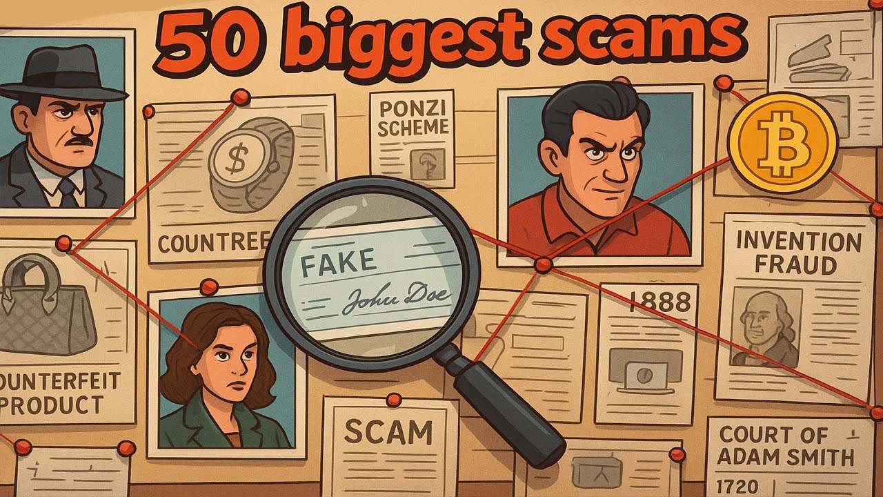 50 Biggest Scams That Fooled The World - YouTube