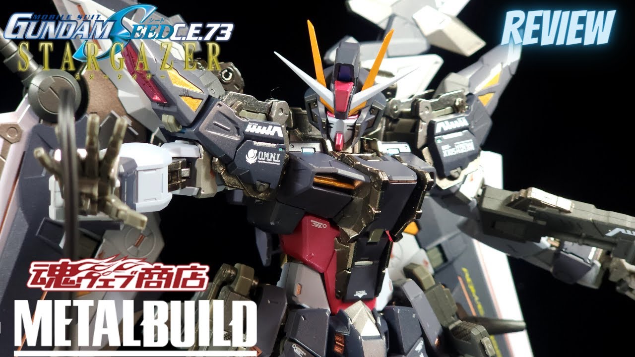 Metal Build Strike Noir Gundam Review - YouTube