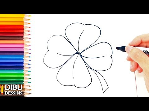 Vidéo: Comment Dessiner Un Trèfle