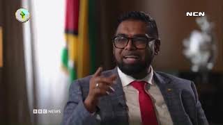 President Dr Irfaan Ali talks oil & gas & how it is transforming Guyana's economy on BBC's HardTALK