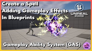 Creëer een spreuk met afkoelingen met behulp van het Gameplay Ability System (GAS) in Blueprints ...