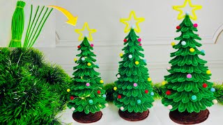 Cách Làm Cây Thông Noel Bằng Kẽm Nhung Đẹp Và Dễ Làm | DIY Christmas Tree | Evig Trang Handmade