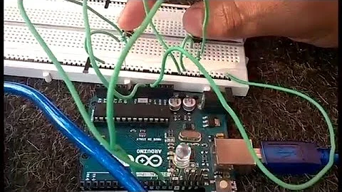 Controlling LED with two Push Buttons