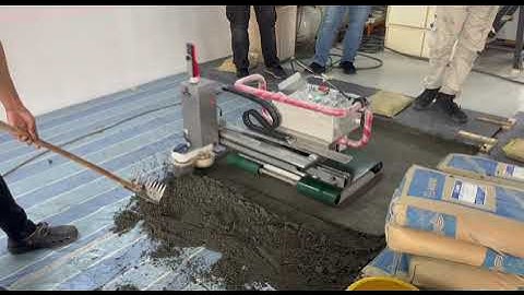 Clapa Floor Master Type 130 Screeding Machine – Fast & Accurate Floor Leveling! 💪🧱