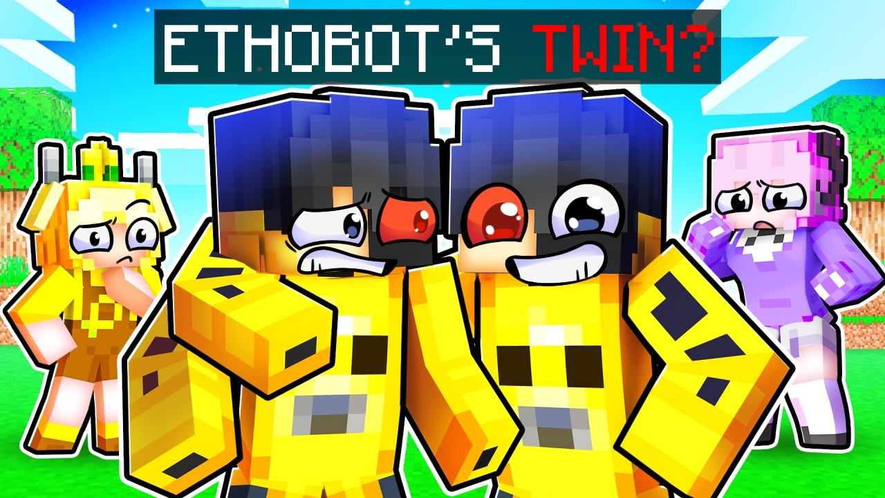 Ethobot has a SECRET TWIN in Minecraft?!?