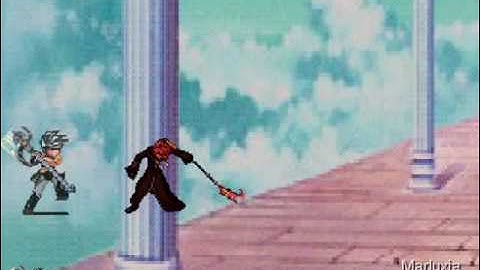 Nethererne VS Marluxia Kingdom Hearts II Style!