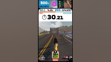 Zwift Sprint PR 30.21