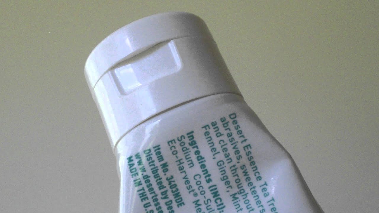 Toothpaste plastic tube cap sound effect YouTube