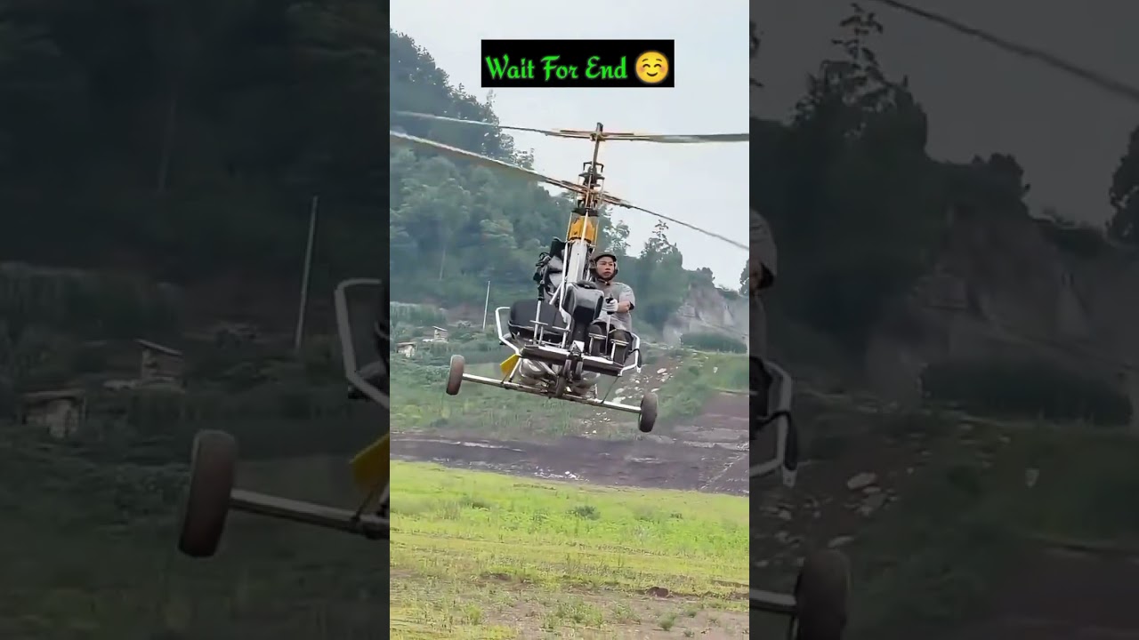 This guy surprised everyone by making this helicopter