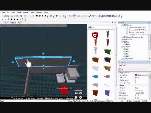 Roblox tutorial: How to make a tycoon - YouTube