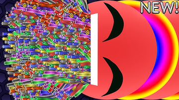 Slither.io 1 Tiny Troll Snake vs Pro Snakes Epic Slitherio Gameplay