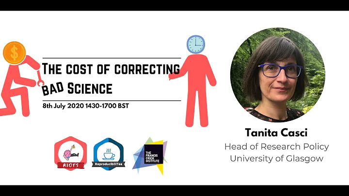 Dr Tanita Casci | Research integrity from culture | The Cost of Correcting Bad Science