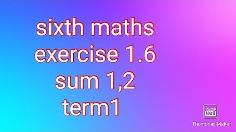 sixthmaths |term1 exercise 1.6part 1|Samacheer |#theensuvai kanakku