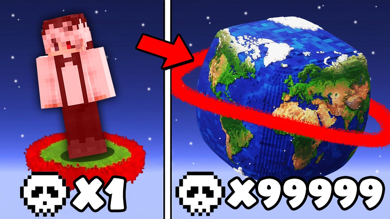 DACA MORI = CERCUL CRESTE in MINECRAFT!