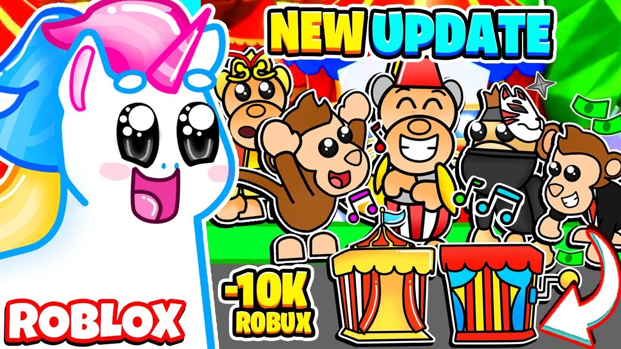 I Bought Every Monkey Pet In Adopt Me Roblox Adopt Me Fairgrounds Update Youtube - karinaomg youtube roblox adopt me