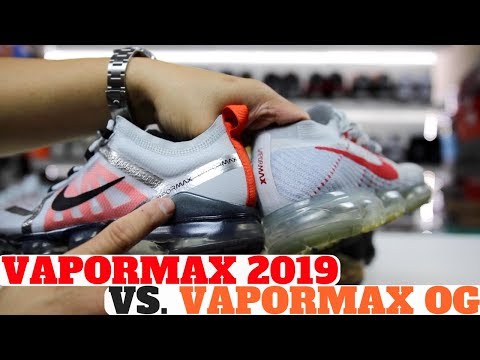 Nike AIR VAPORMAX 2019 vs AIR VAPORMAX OG Comparison Review!