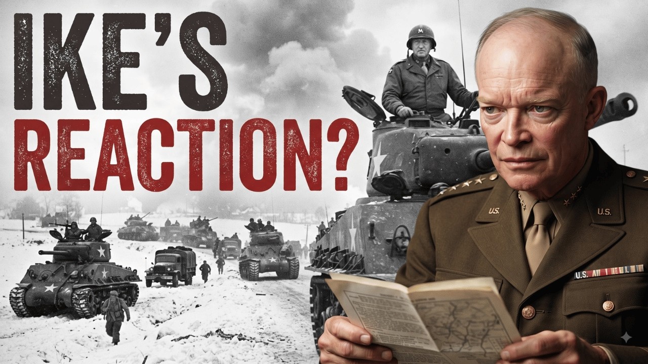 Eisenhower Watched Patton Race to Bastogne — His Private Reaction Was Reveali
