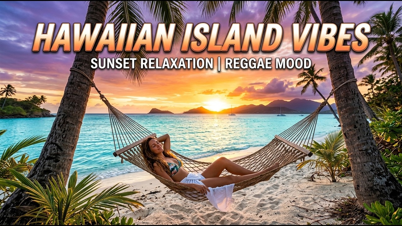Hawaiian Reggae Chill 🌴 Relaxing Beach Music Mix | Island Vibes 2026 ...