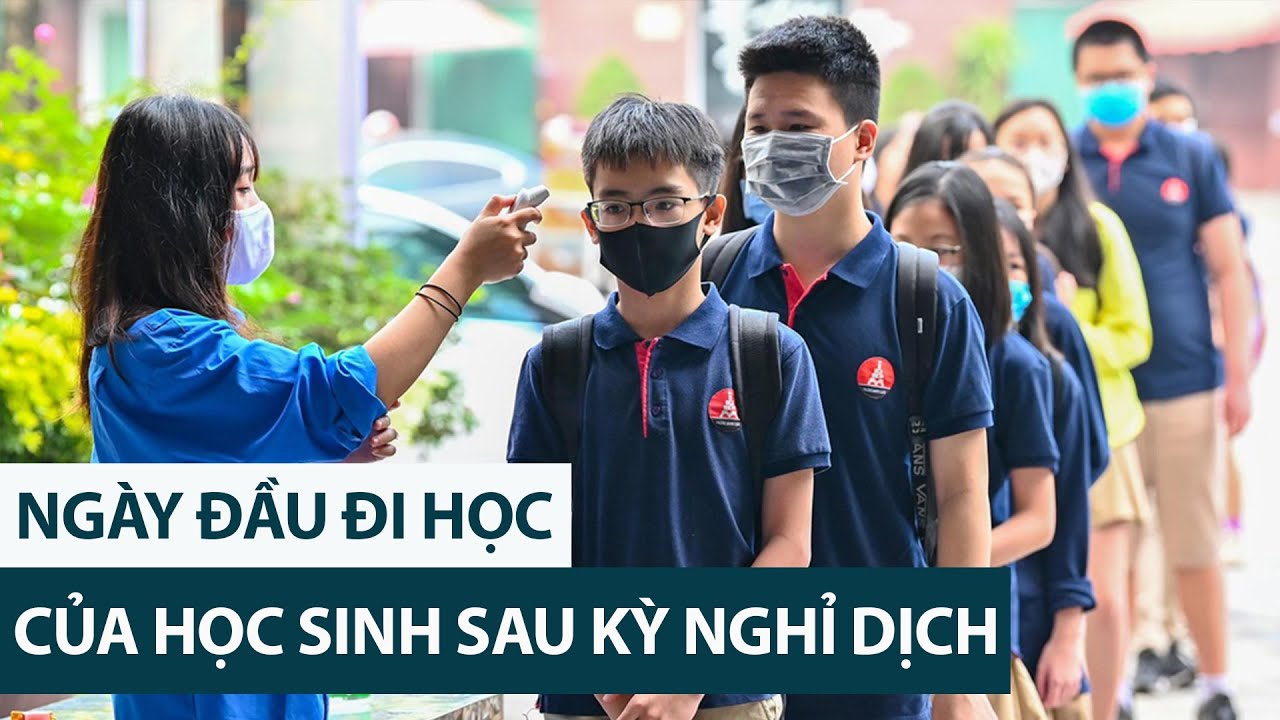 Hình ảnh Học Sinh TẤP NẬP đến trường ngày đầu tiên sau... - youtube