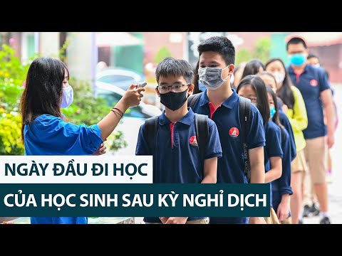 Video Hình ảnh Học Sinh TẤP NẬP đến trường ngày đầu tiên sau... - youtube