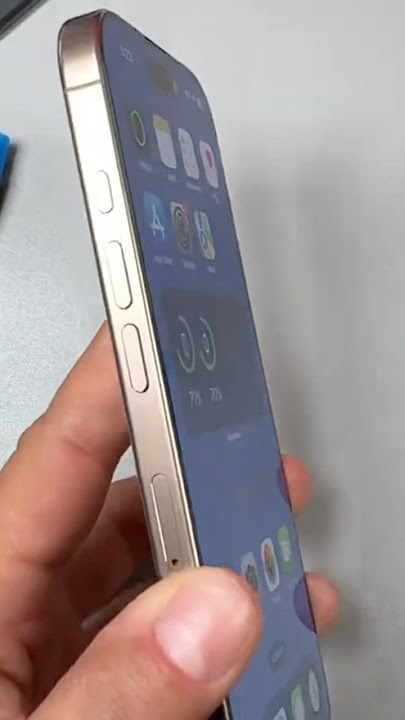 iPhone Tips - How To Control Ringer Volume With Volume Buttons #techshorts