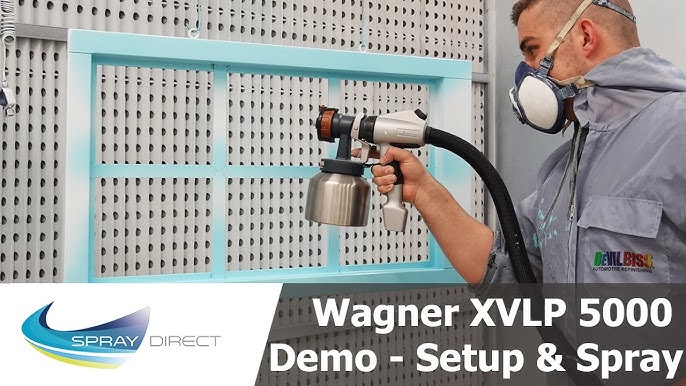 Wagner XVLP FC3500 - Spraying door! YouTube a 