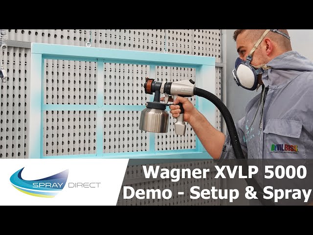 Wagner XVLP 5000 FinishControl Demo - Setup & Spraying - YouTube