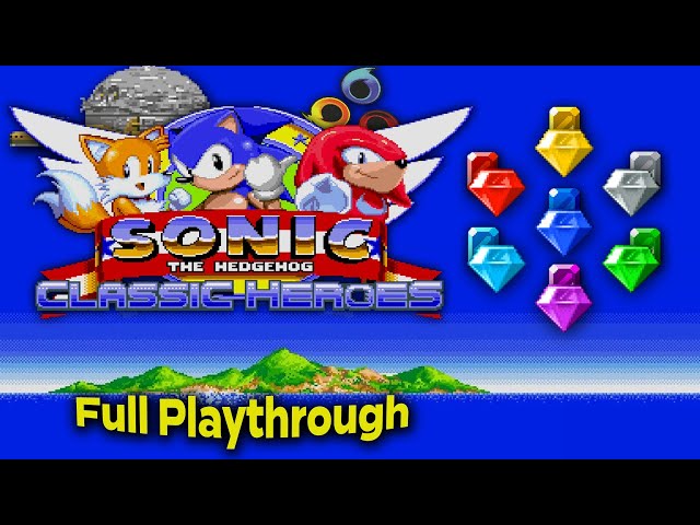 Dark Sonic Classic Heroes 