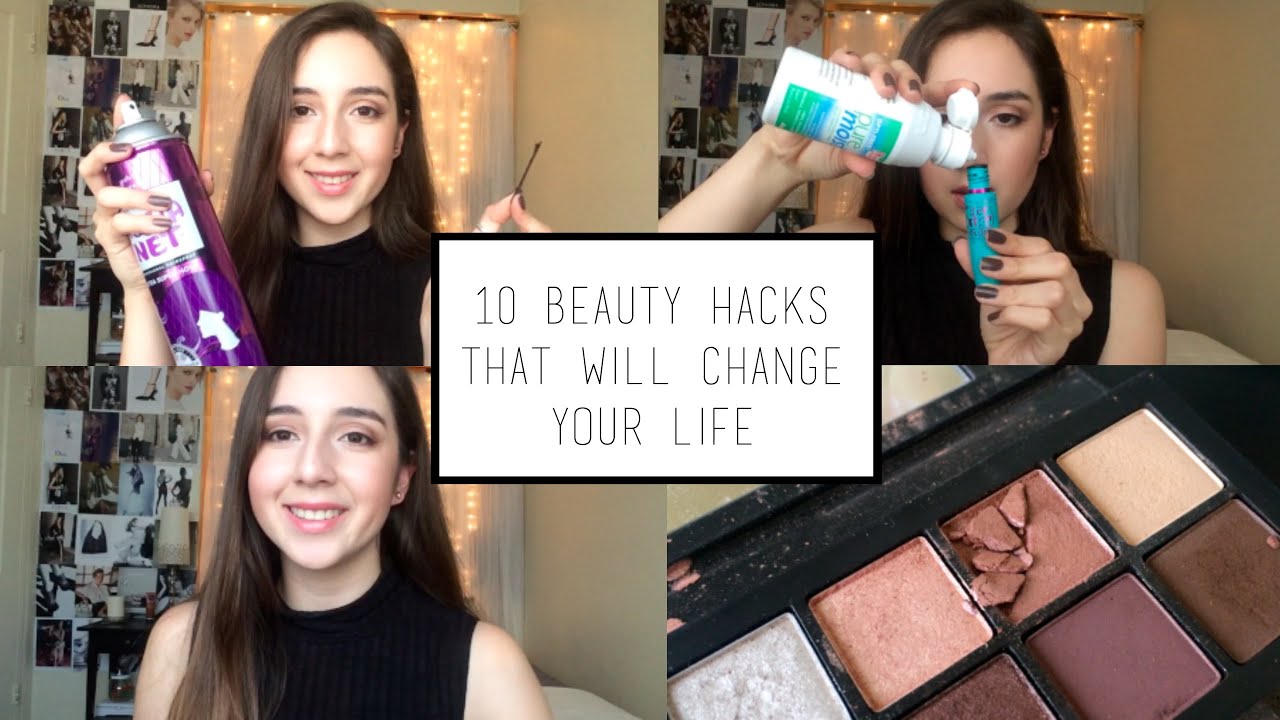 10 Beauty Hacks That Will Change Your Life - YouTube