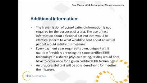PART 7: Meaningful Use Core Measures 14 & 15 - Allscripts Enterprise EHR