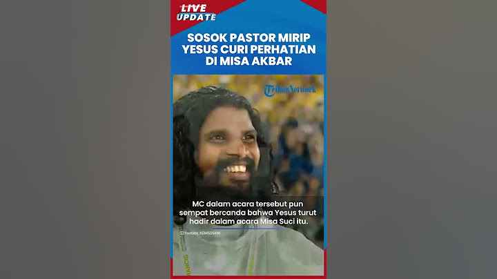 Seorang Pastor Asal India Berwajah Mirip Yesus, Jadi Pusat Perhatian di Misa Akbar Paus Fransiskus