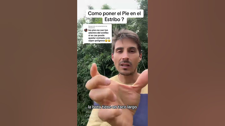 Como poner el pie en el estribo? #caballos #polo #horse #latinoamerica