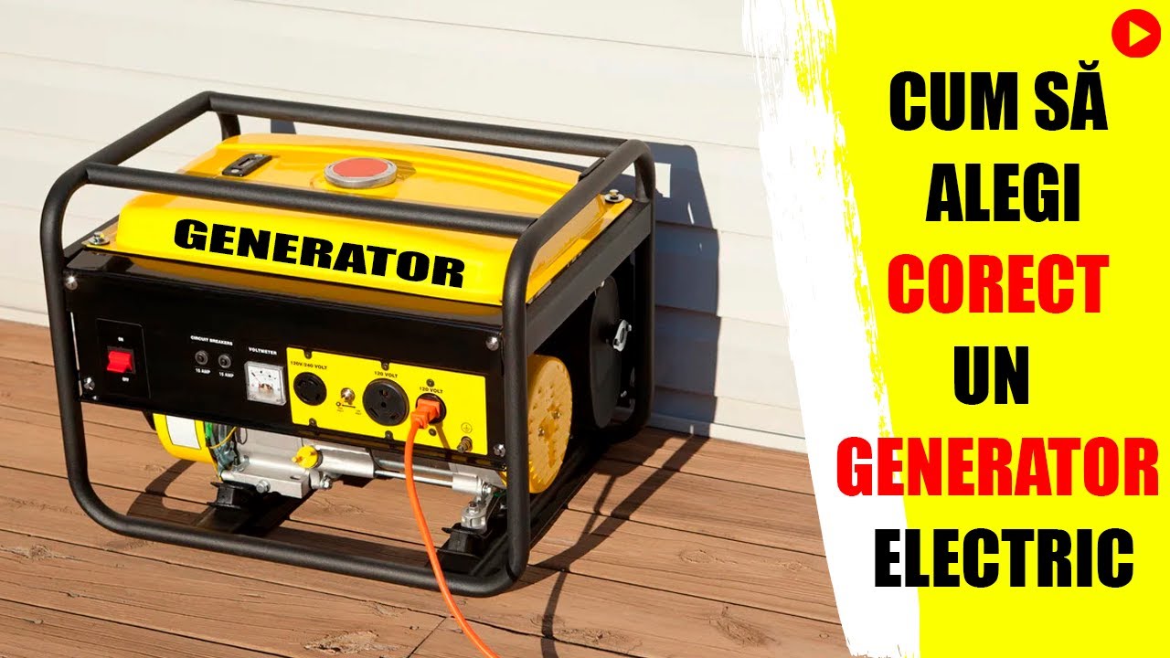 Как правильно выбрать электрогенератор