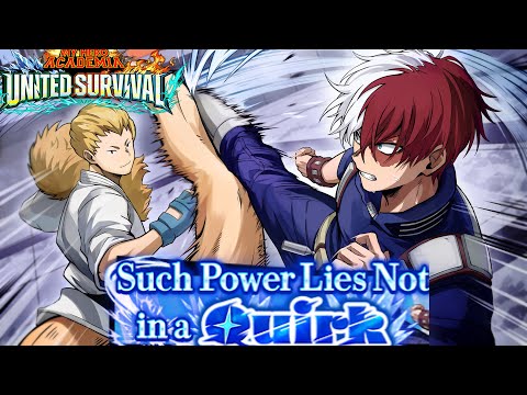 【僕のヒーローアカデミアUNITED SURVIVAL】新轟焦凍イベント攻略と立ち回り