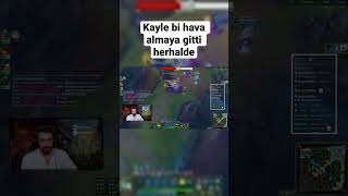 Kayle bi hava almaya gitti herhalde shorts lol leagueoflegends