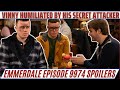 Emmerdale episode 9974  vinnys secret attacker revealed in shocking twist  emmerdale spoilers